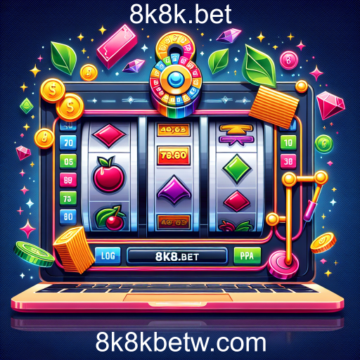 Explore a Diversão das Slots no 8k8k.bet
